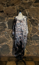 Load image into Gallery viewer, Cotton Gauze Long Bucket Dress in Deep Sea
