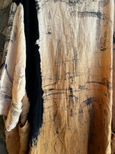 Load image into Gallery viewer, Cotton Gauze Medium Bucket Tunic in Brush Black + Caramel
