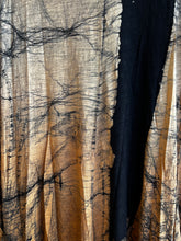 Load image into Gallery viewer, Recortes Dress in Brush Black + Caramel
