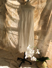 Load image into Gallery viewer, Péro Gingham Cotton Silk Lace Dress
