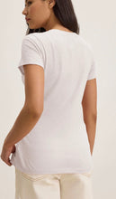 Load image into Gallery viewer, Lilith V Neck Tee in White
