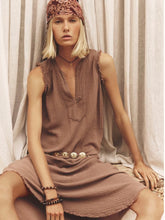 Load image into Gallery viewer, Preslyn Dress in Ash Brown
