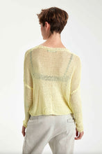 Load image into Gallery viewer, Lightweight Handknitted Cotton Pullover in White
