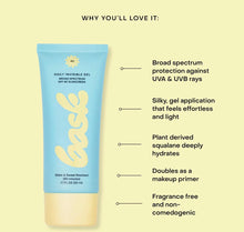 Load image into Gallery viewer, Bask SPF 40 Invisible Gel Sunscreen
