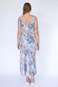 Bias Dress in Floral Print