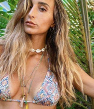 Load image into Gallery viewer, Love Is Project - Bali UNITY Beaded Wrap/Necklace - Peach
