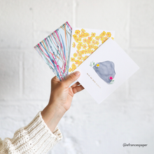 Load image into Gallery viewer, E. Frances Paper - Yellow Flowers Thank You | Boxed set of 6
