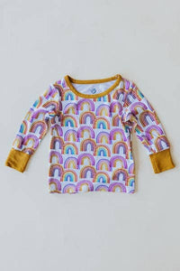 Wings Hawaii - Keiki Pajamas - Rainbows: 6T