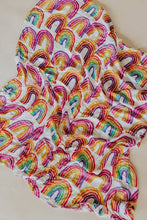 Load image into Gallery viewer, Wings Hawaii - Baby Swaddle - Rainbows
