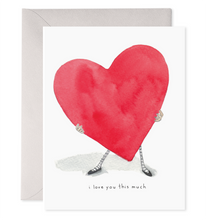 Load image into Gallery viewer, I Love You This Much | Love &amp; Friendship Greeting Card
