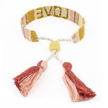 Load image into Gallery viewer, Love Is Project - ATITLAN LOVE Bracelet - Yellow &amp; Gold
