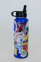 Load image into Gallery viewer, Wings Hawaii - Glass Float Mermaid Sticker: Orange Hair
