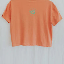 Load image into Gallery viewer, Your Go To Cropped Tee in Coral
