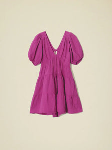 Nissa Dress in Wine