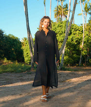 Load image into Gallery viewer, Swan Dress/Tunic in Black
