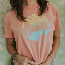 Load image into Gallery viewer, Your Go To Cropped Tee in Coral
