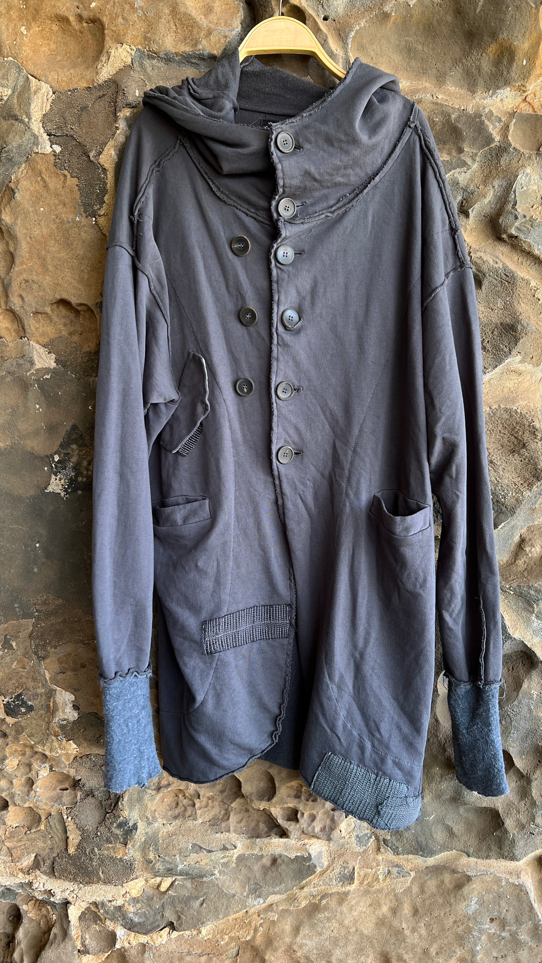 Relaxed Long Cotton Jacket