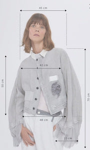 Umit Unal Linen Coat Oskar’s Boutique Women's Tops