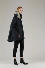 Load image into Gallery viewer, Masnada Reversible Retractable Hooded Down Parka Oskar’s Boutique Women&#39;s Dresses
