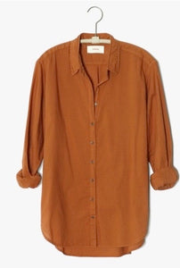 Xírena Beau Shirt in Dark Sage or Rust Oskar’s Boutique Women's Tops