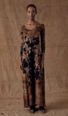 Gilda Midani Gilda Midani's Duo Dress with Long Sleeves in Dark Planet Oskar’s Boutique Women’s Dresses