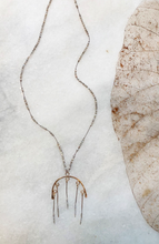 Load image into Gallery viewer, Honey 5 Golden Arch Labradorite Necklace Oskar’s Boutique Jewelry
