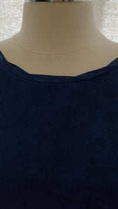 Avant Toi Round Neck Cotton T Shirt with Hand Marked Details Oskar’s Boutique Women’s Tops