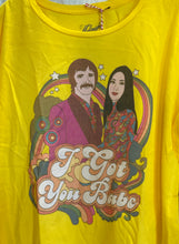 Load image into Gallery viewer, Sonny &amp; Cher Cut Off Tee
