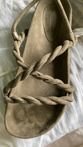 Tresse Leather Sandal
