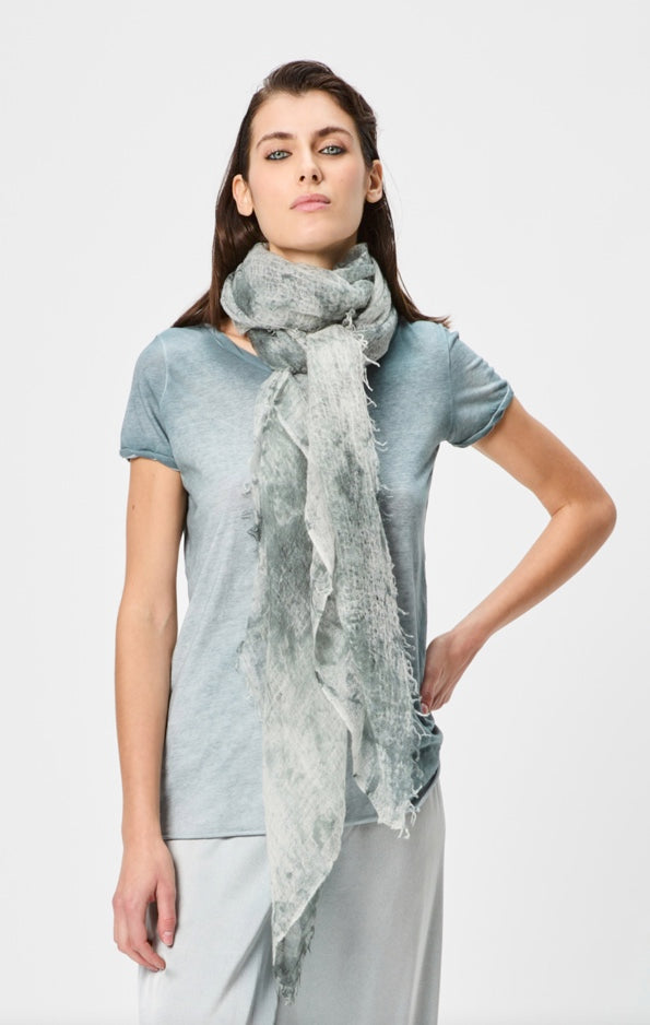 Camouflage Cashmere Scarf in Rio