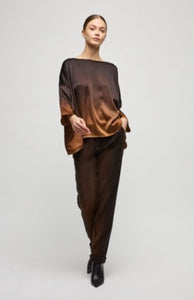 Avant Toi Degraded 3/4 Sleeve Silk Blouse Oskar’s Boutique Women’s Tops