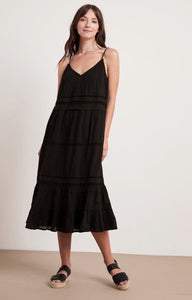 velvet by Graham & Spencer Zuly Cotton Lace Dress in Black Oskar’s Boutique Women’s Dresses