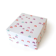 Load image into Gallery viewer, Raining Rainbows Gift Wrap (Single Sheet)
