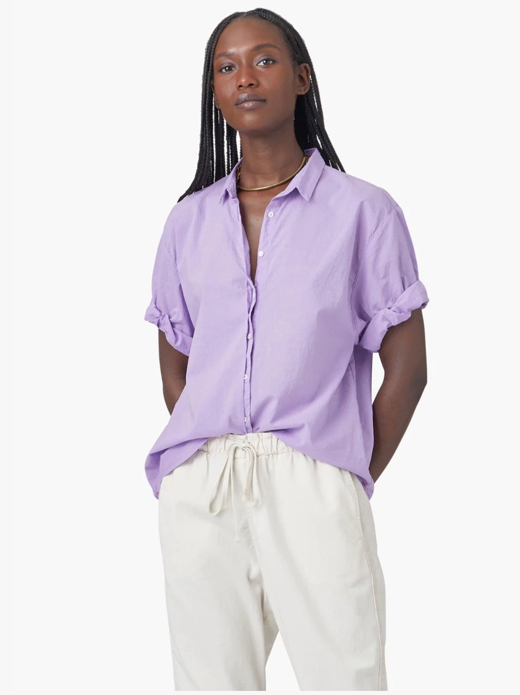 Channing Shirt in Orchid Smoke