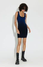 Load image into Gallery viewer, Verona Mini Dress in Arctic Blue Cast
