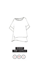 Load image into Gallery viewer, Gilda Midani Super SS Shirt in Stripes Oskar’s Boutique Women&#39;s Tops
