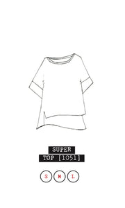 Gilda Midani Super SS Shirt in Stripes Oskar’s Boutique Women's Tops