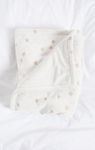 Sunday Plush Star Blanket in Frosted Latte88