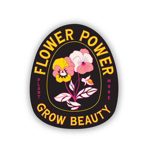 Antiquaria Flower Power Single Sticker Oskar’s Boutique Paper