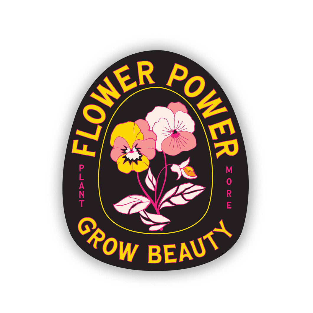 Antiquaria Flower Power Single Sticker Oskar’s Boutique Paper