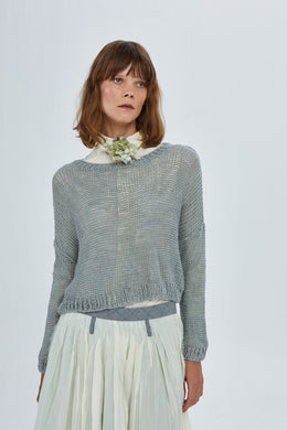 Umit Unal Cotton Handknitted Pullover Oskar’s Boutique Women's Tops