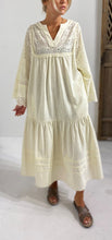 Load image into Gallery viewer, Saguna Dress in Vanilla
