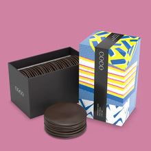 Load image into Gallery viewer, Sea Salt Dark Chocolate Wafer Thins
