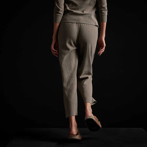Thermal Knit Sweatpants in Greystone