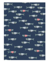 Load image into Gallery viewer, Swimming Frankies Gift Wrap (Single Sheet)
