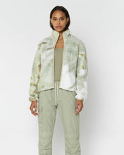 Load image into Gallery viewer, John Elliott Patchwork Tie Dye Polar Fleece Zip Jacket Oskar’s Boutique Women&#39;s Jackets
