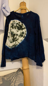 Trap Long Sleeve Tee in Blue Moon