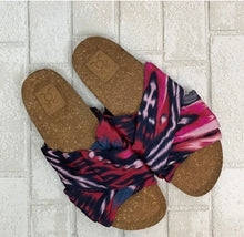 Load image into Gallery viewer, Figue Suki Silk Sandal Size 6 Oskar’s Boutique Shoes
