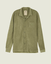 Load image into Gallery viewer, Terry Camisa LS Shirt in Khaki
