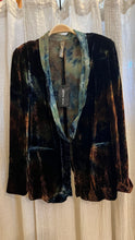 Load image into Gallery viewer, Silk Velvet Smoking Jacket
